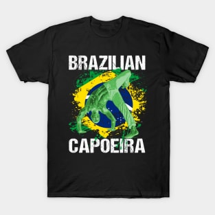 Brazilian Capoeira Dance Self-Defence Sports T-Shirt